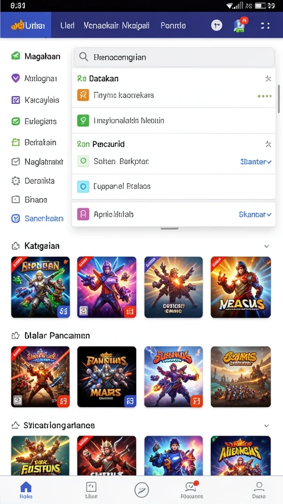 Nikmati berbagai konten film dan acara TV.