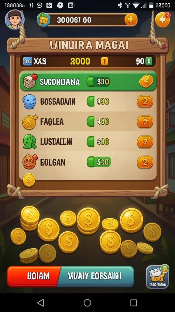 Fitur permainan slot yang beragam dan penuh warna.