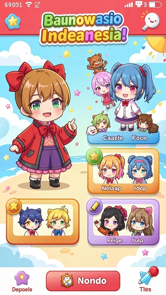 Mode permainan multiplayer yang seru dan kompetitif.
