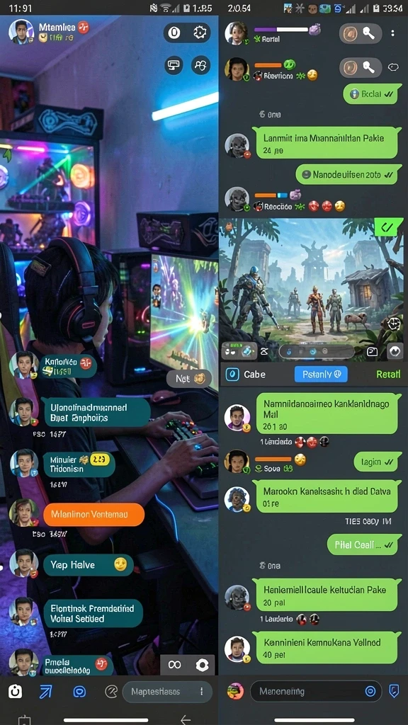 Level menantang yang membuat adrenalin meningkat.