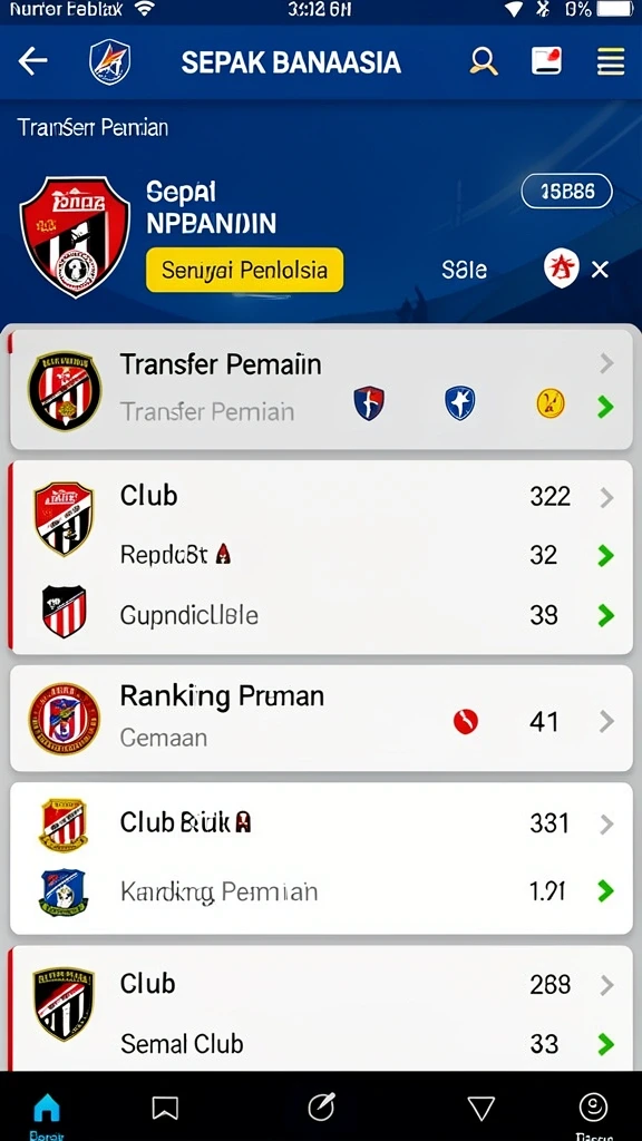 Beragam pilihan permainan yang mengasyikkan.