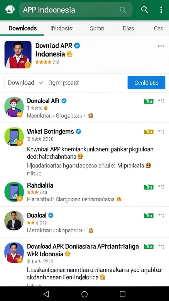 Tampilkan antarmuka utama dari aplikasi DEWAPG.