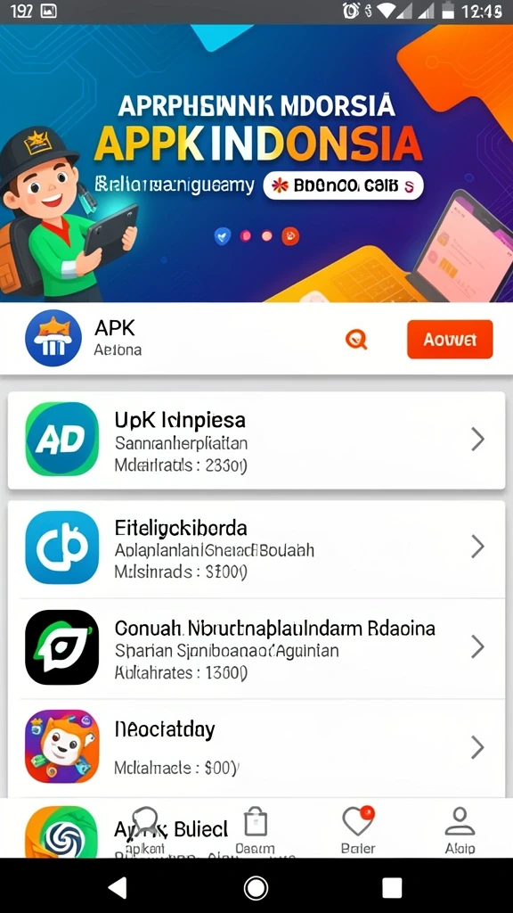 Grafis yang menarik dan penuh warna.