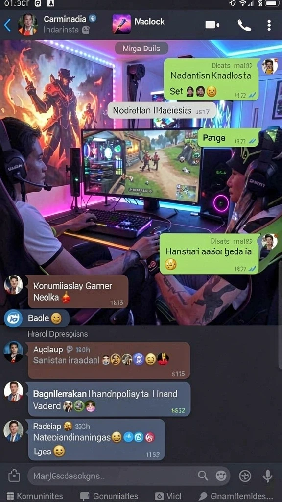 Kesempatan untuk memenangkan reward setiap hari.