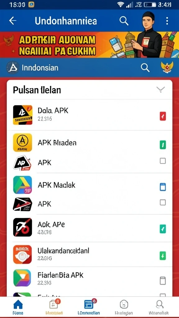 Tampilan antarmuka yang menarik dan mudah digunakan.