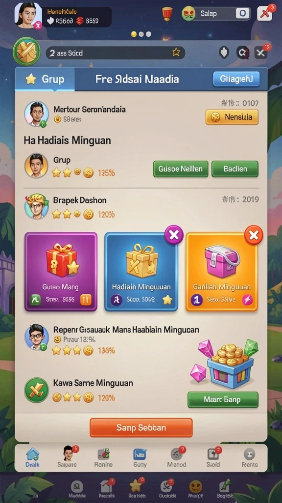 Promo menarik dan bonus yang menggiurkan setiap hari.