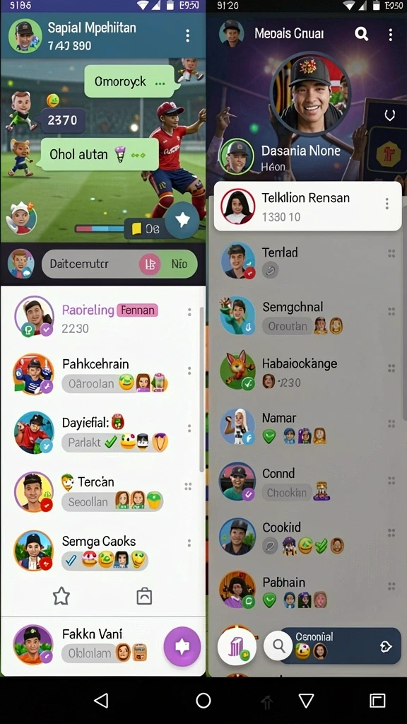 Tampilan antarmuka yang menarik dan mudah digunakan.