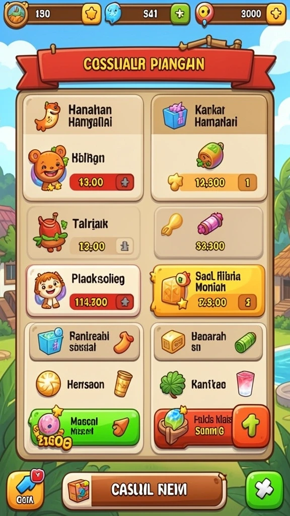 Pengalaman bermain multiplayer yang seru.
