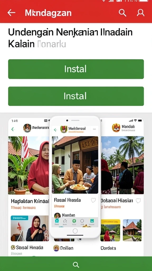 Tampilan antarmuka yang menarik dan mudah digunakan.