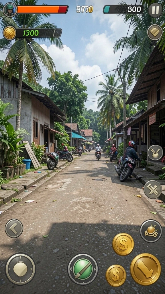 Beragam karakter untuk mempersonalisasi pengalaman bermain.