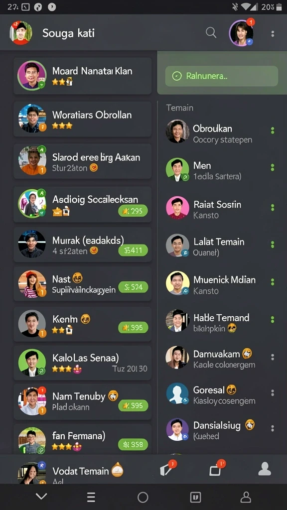 Salah satu level menantang yang menunggu untuk dipecahkan.