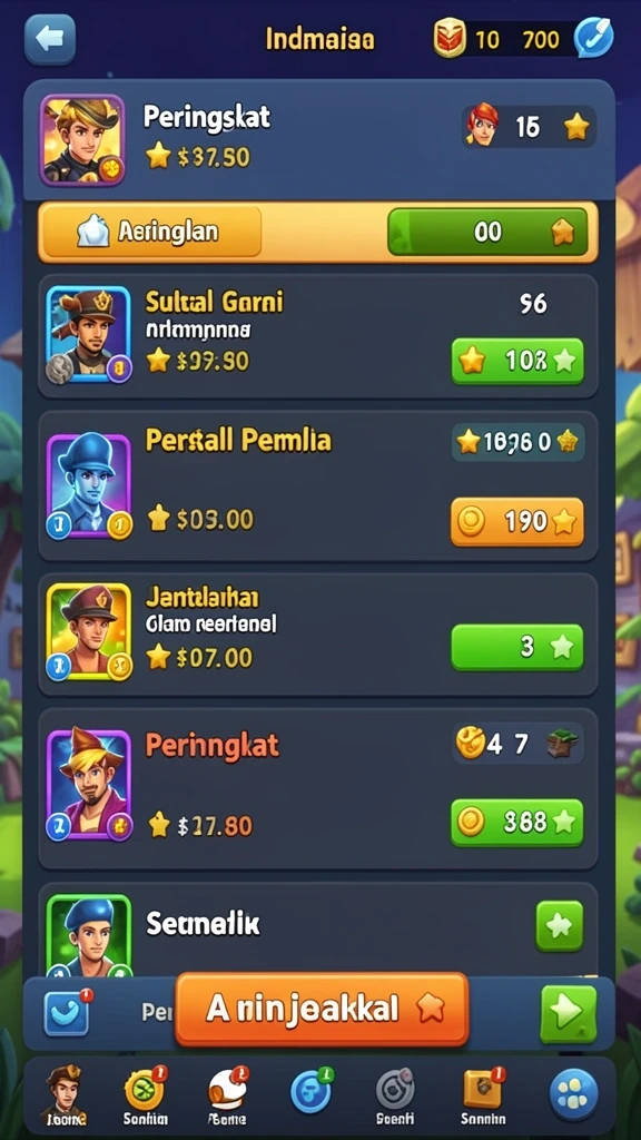 Tampilan antarmuka yang menarik dan ramah pengguna.