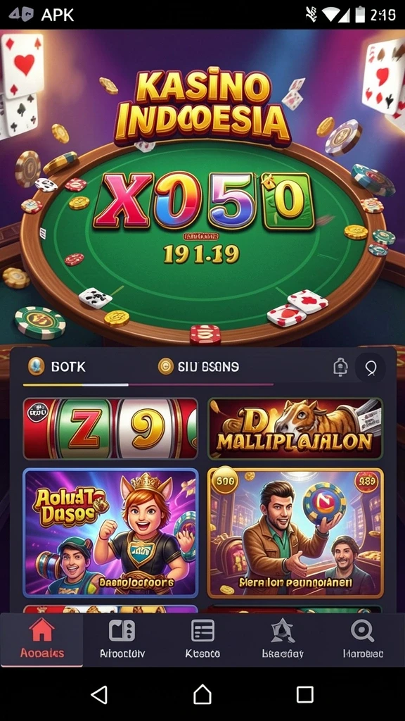 Pengguna sedang menikmati hadiah dari LUCKYRP.
