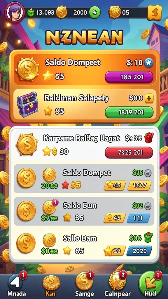Tampilan utama LUNATOGEL yang menarik dan mudah digunakandi.