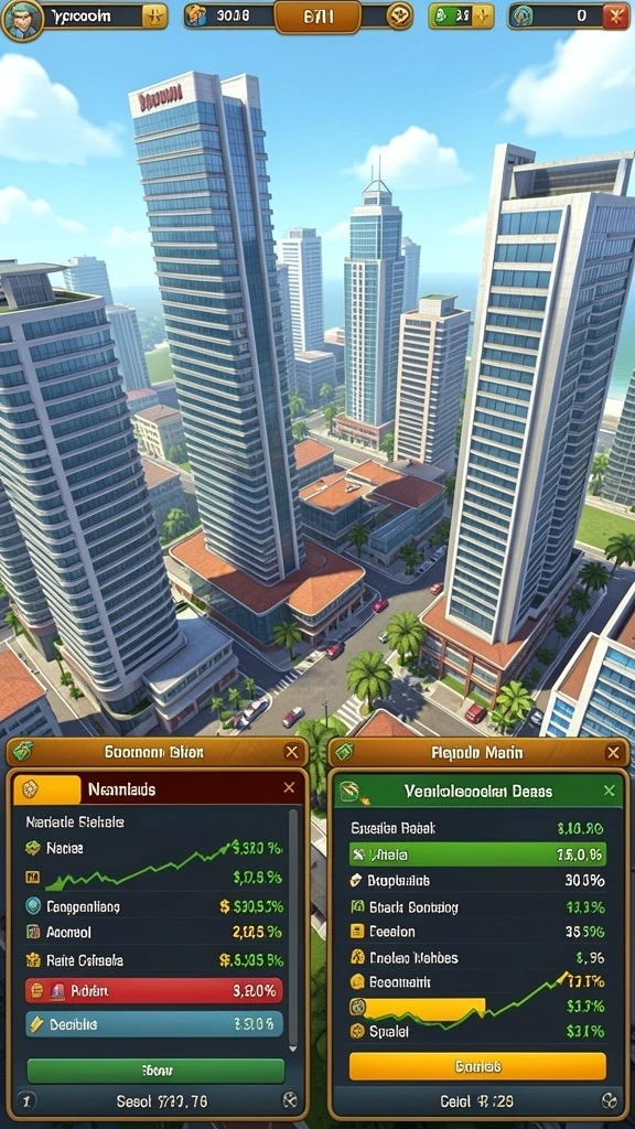 Menu permainan dengan berbagai mode seru.