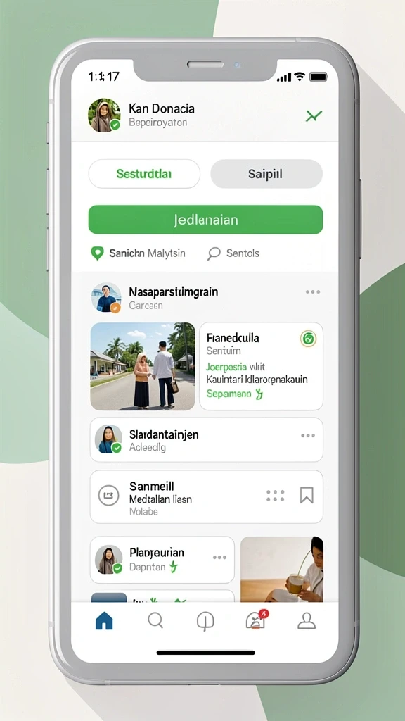 Tampilan karakter utama yang menakjubkan.