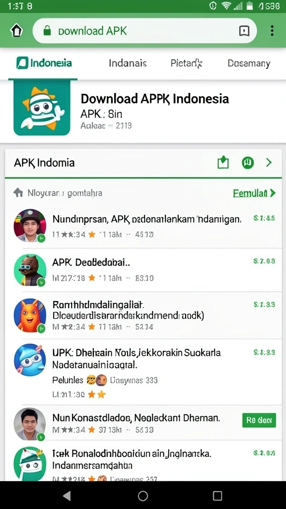 Tampilan awal permainan MERDEKAWIN yang menarik.