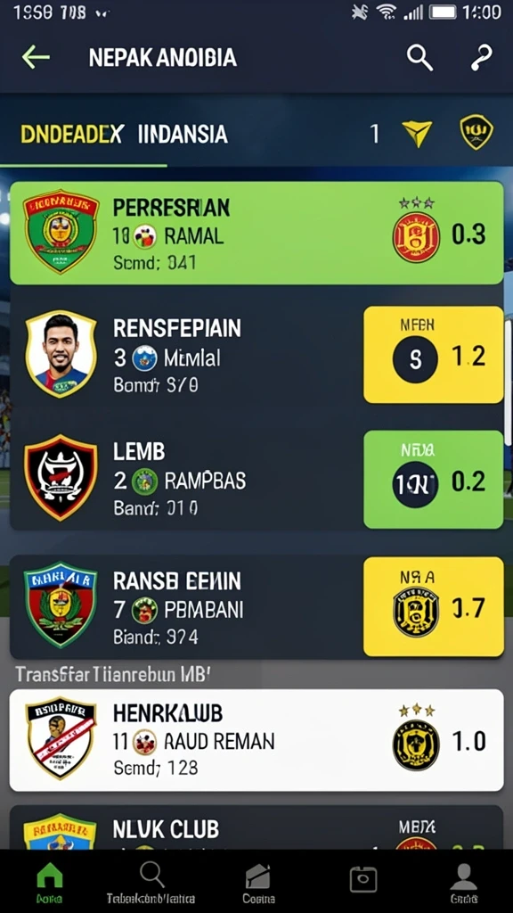 Tampilan awal MPONUSA yang memikat.