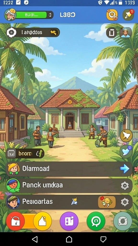 Karakter naga dengan desain yang menawan dan unik.