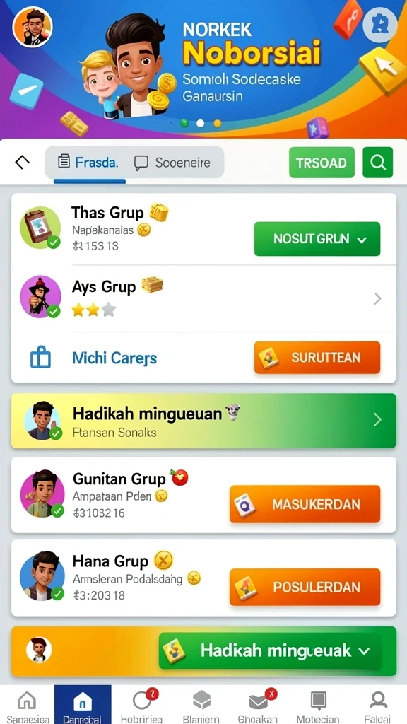 Antarmuka yang intuitif dan mudah digunakan.