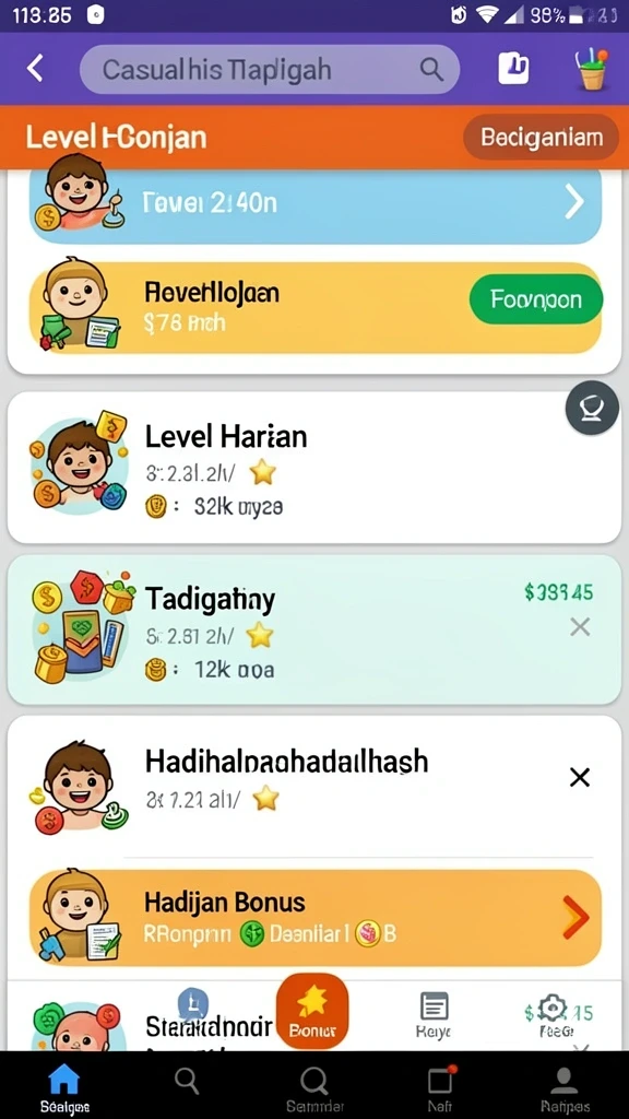 Tampilan antarmuka yang menarik dan mudah dinavigasi.