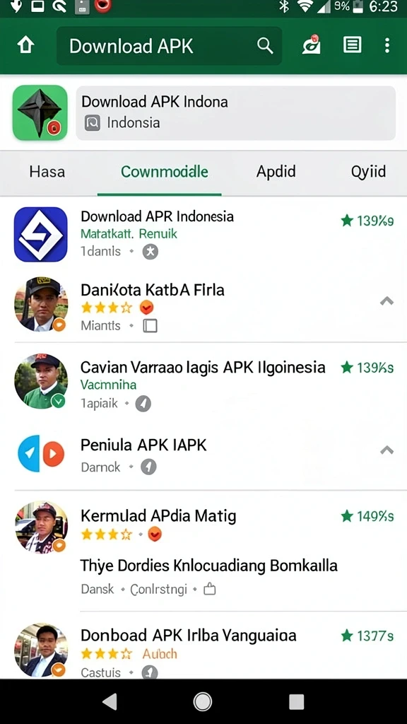 Tampilan antarmuka yang menarik dan modern.