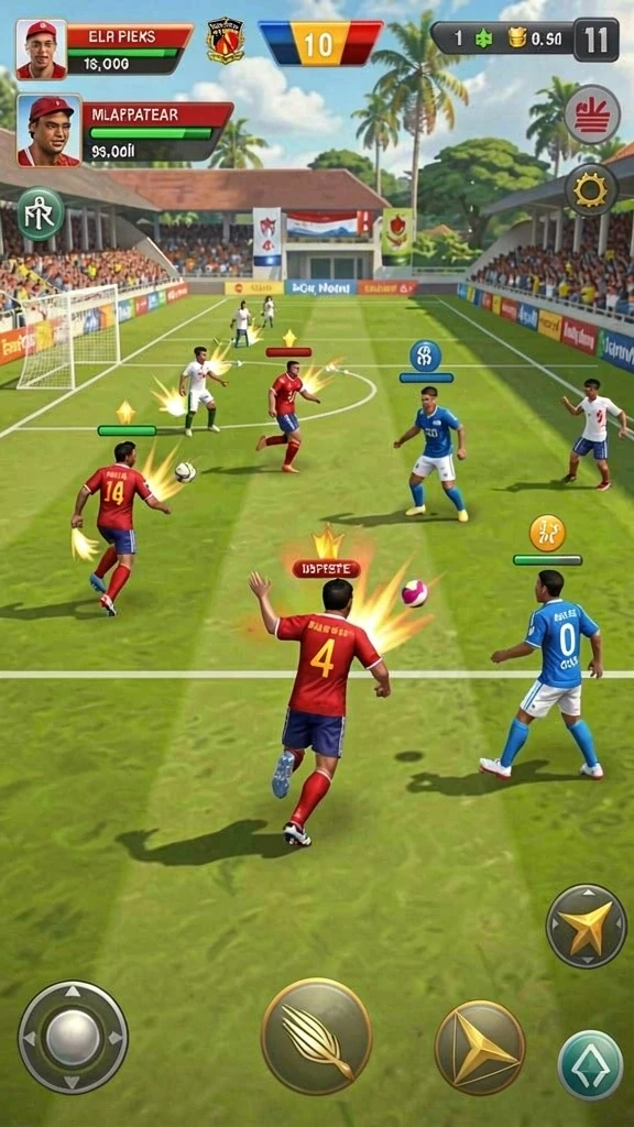 Tampilan awal game RK77 yang mengesankan.