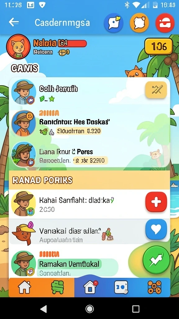 Karakter yang beragam untuk dipilih sesuai gaya bermain.