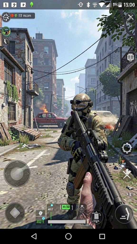 Fitur multiplayer memungkinkan pemain berkompetisi secara online.