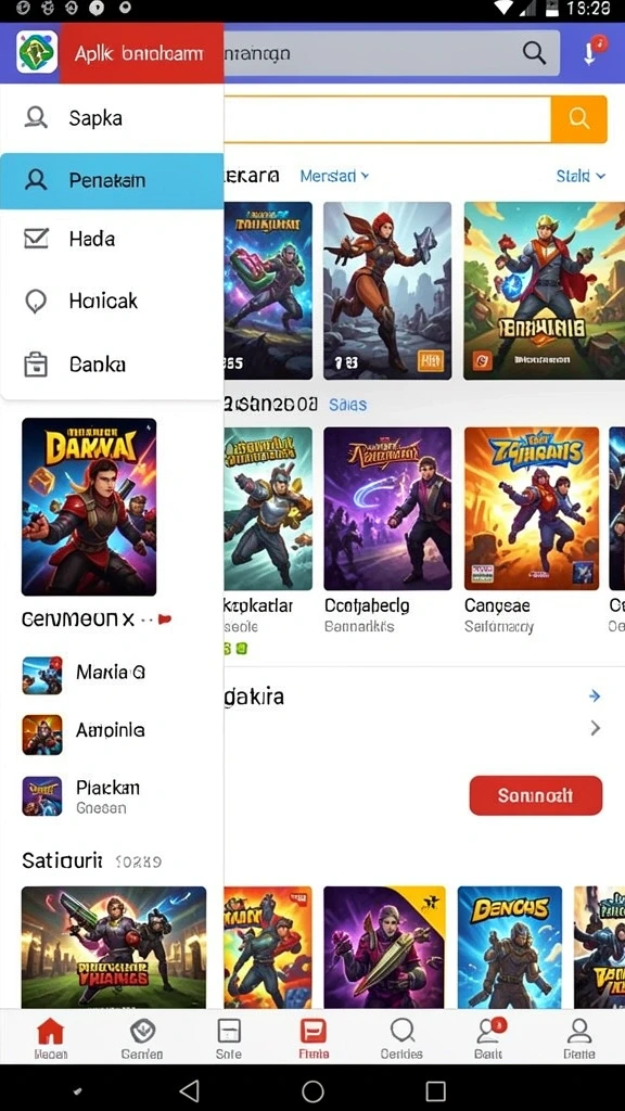 Fitur menarik untuk memenangkan hadiah.