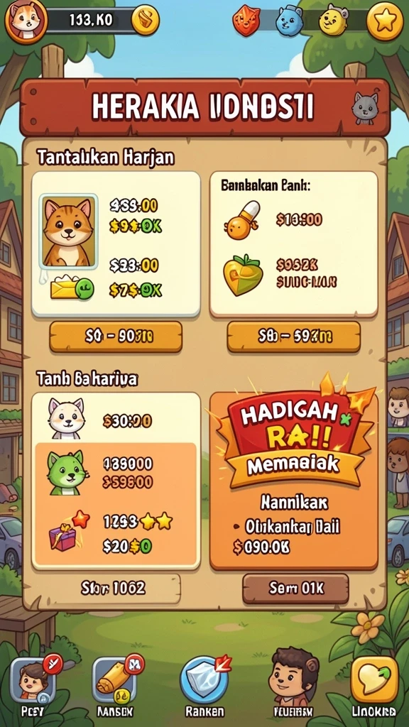 Level baru dengan tantangan yang semakin menarik.