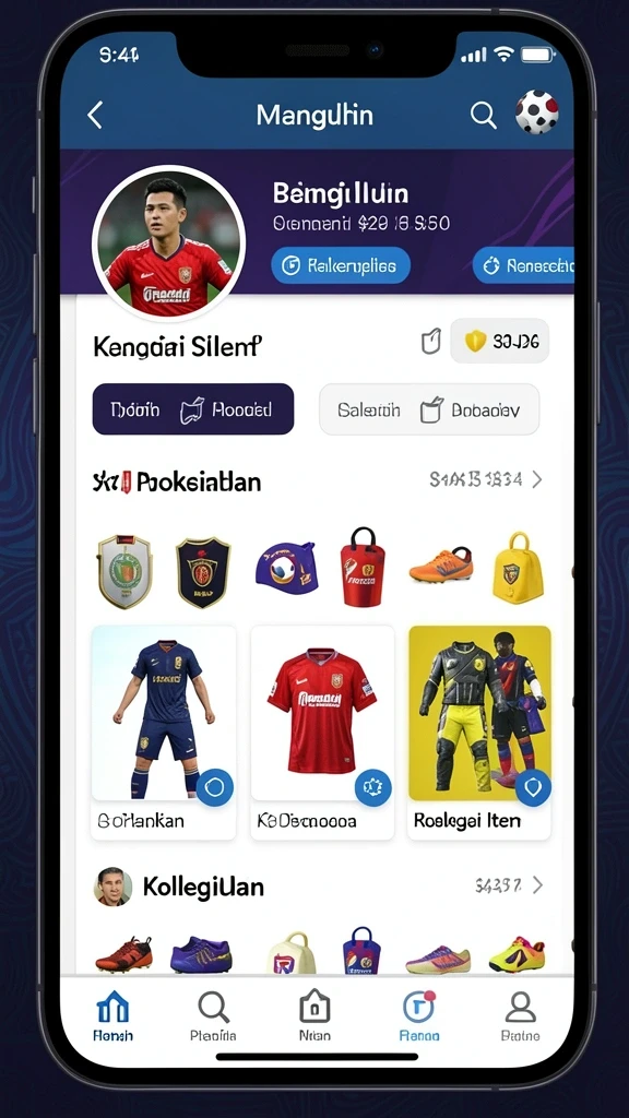 Tampilan awal yang menarik dan mudah dinavigasi.