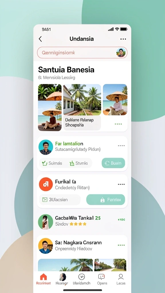 Tampilan antarmuka yang sederhana dan menarik.