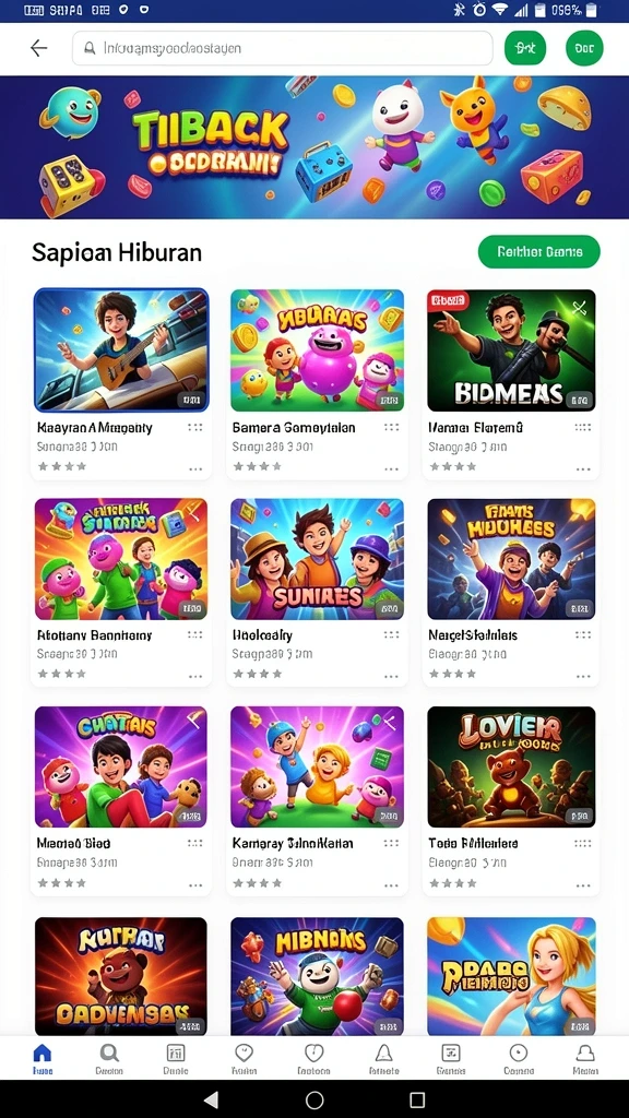 Tampilan antarmuka yang intuitif dan menarik.