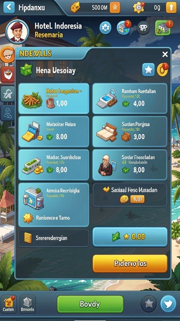 Fitur leaderboard yang mendorong kompetisi antarpemain.