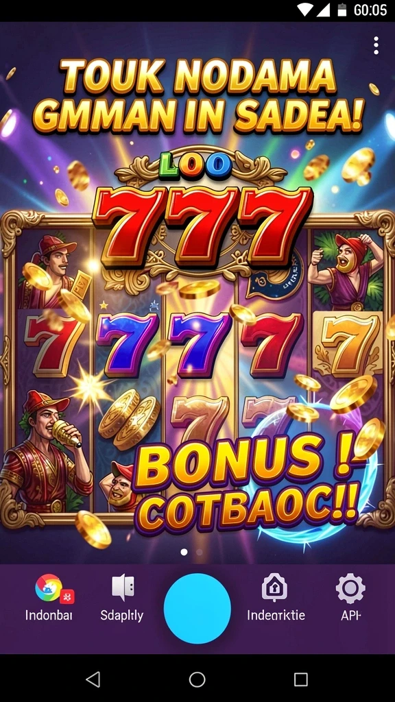 Screenshot menunjukkan variasi mesin slot yang menarik.
