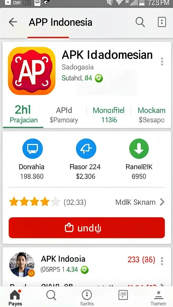 Tampilan antarmuka yang ramah pengguna dan intuitif.