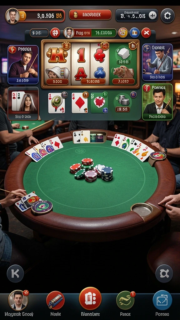 Fitur multiplayer yang memungkinkan interaksi antar pemain.