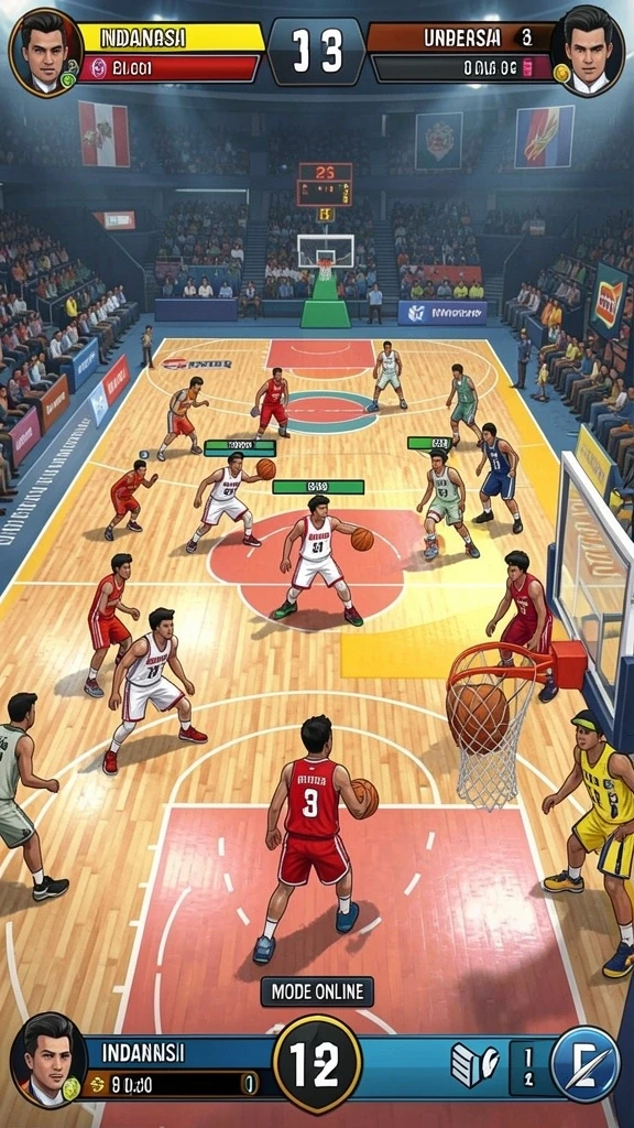 Gameplay menarik dengan berbagai mode permainan.