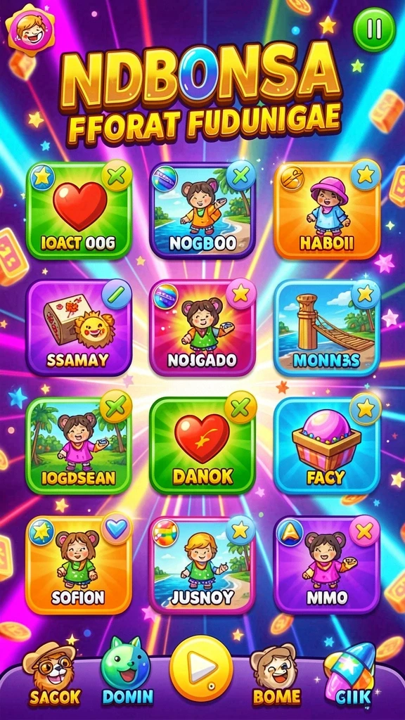 Karakter yang unik dan beragam untuk dipilih.